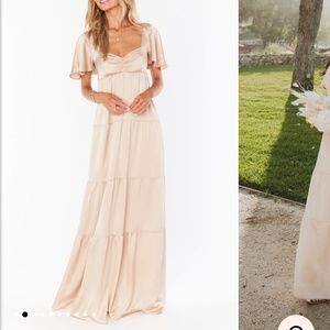 Mumu Bridesmaid dress
